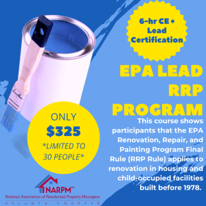 EPA Lead Renovation, Repair, and Painting Program - Atlanta Chapter