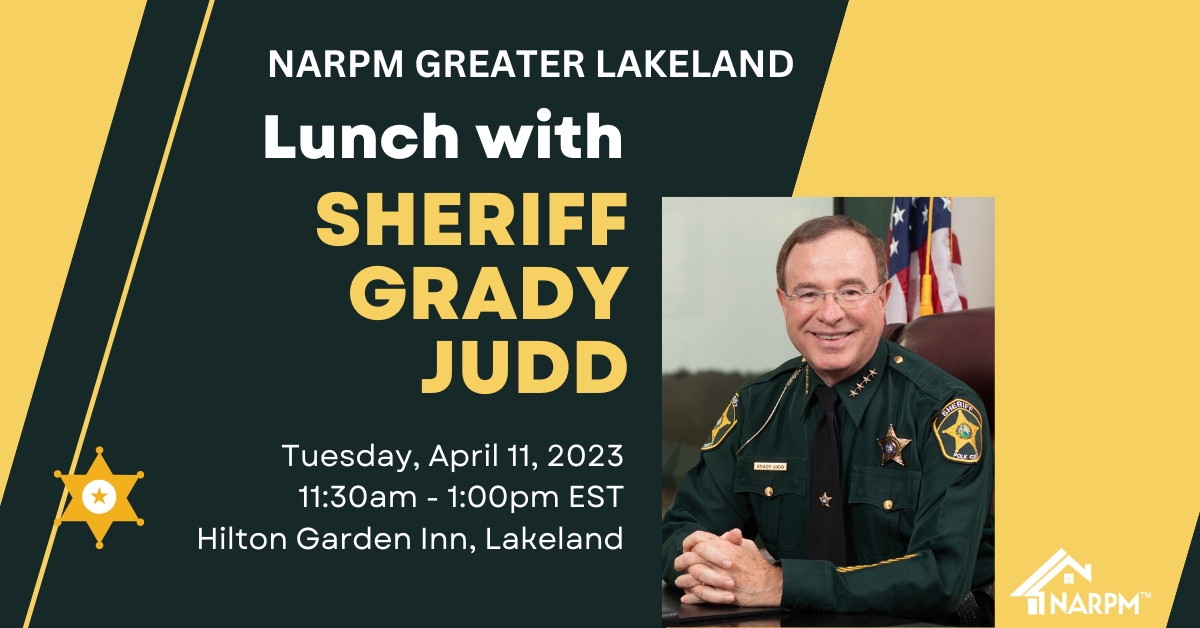 Lakeland Lunch with Grady Judd